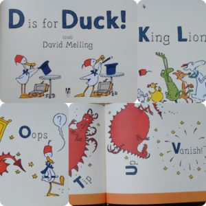 D is for Duck - David Melling (Hodder Children's Books, 2016)